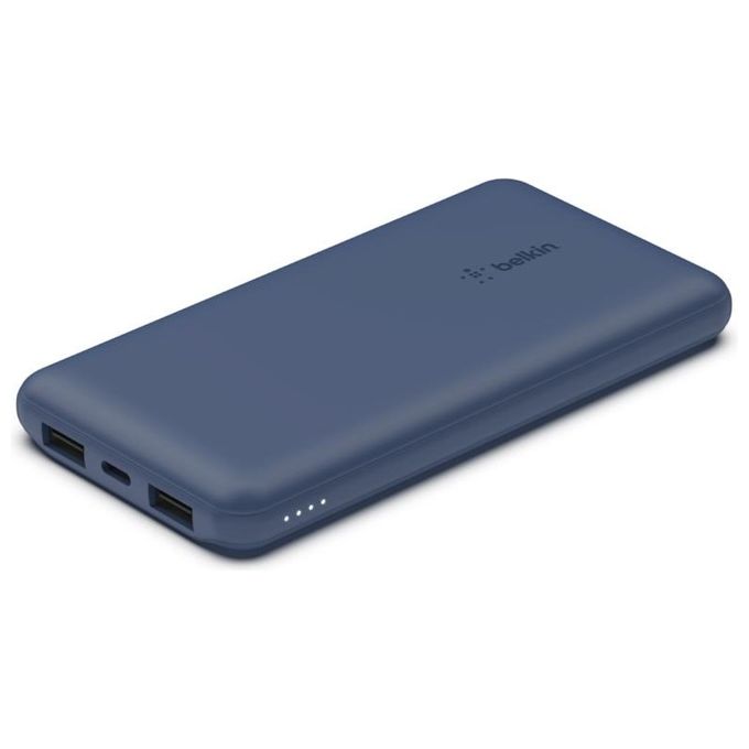 Belkin BPB011BTBL BOOST↑CHARGE Power Bank 10000 mAh 3 Porte 15 W colore Blu