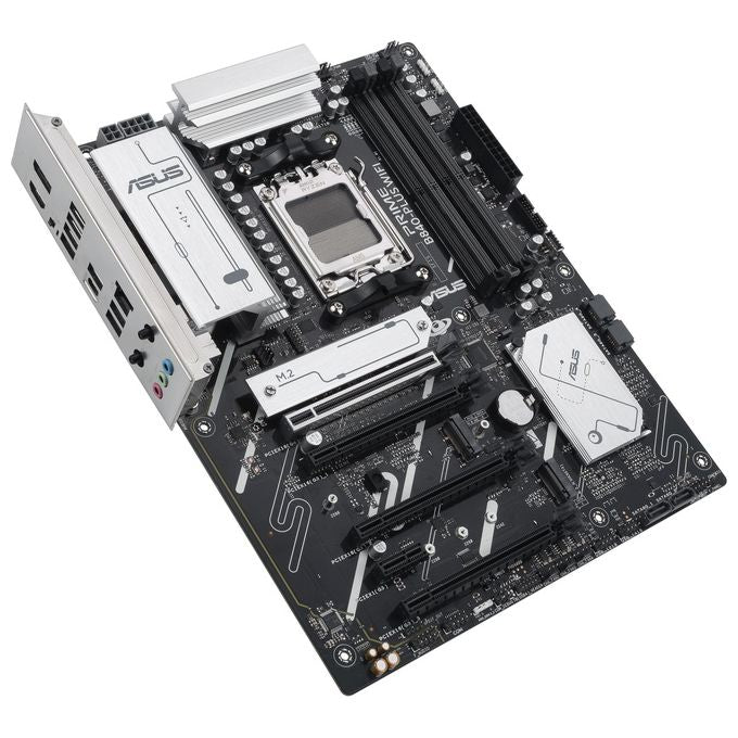 Asus PRIME B840-PLUS WIFI Scheda Madre AMD B840 Socket AM5 ATX DDR5 192 GB Wi-Fi 6E Bluetooth 5.3 3x M.2 PCIe 4.0 2.5 Gigabit Ethernet colore Nero
