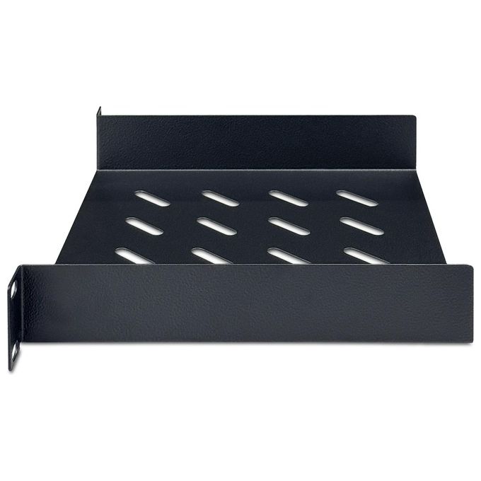 Digitus DN-10-TRAY-2-B Ripiano per Armadio Rack 10'' 1U Profondita' 200mm Capacita' 25 Kg Lamiera Perforata colore Nero