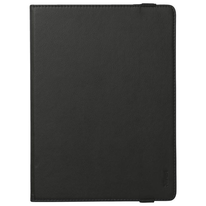 Trust Mobile Primo Custodia Folio Riciclata per Tablet da 10 Pollici a Libro Nero