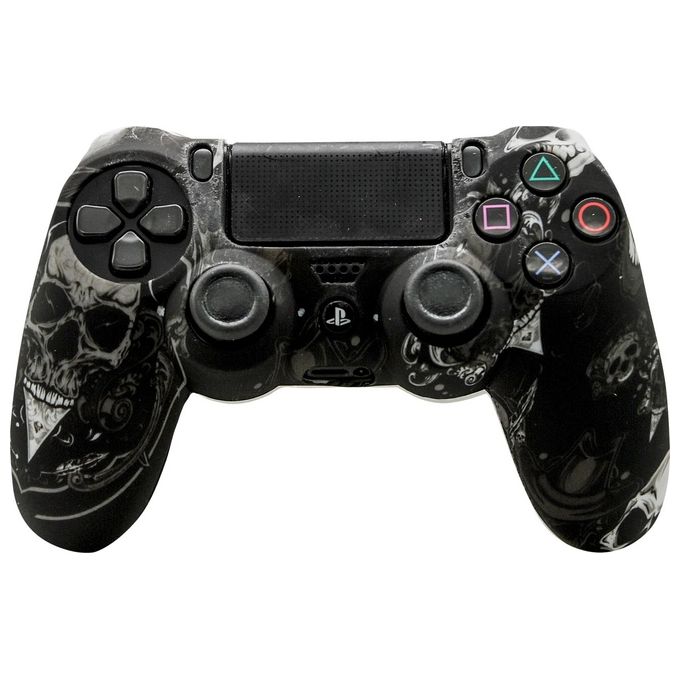 XTREME Xtreme Cover per Joypad Horror Silicone per PlayStation 4 Design Unico e Impermeabile per Ottimizzare la Presa e il Comfort durante il Gioco
