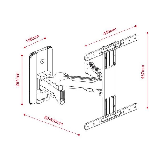 Jolly Line EWM-3270 RESDIENTIAL LINE prodotto per imballaggio (76.8x7.7x4.1 cm) colore Bianco