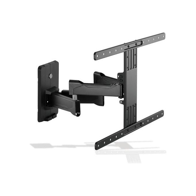JollyLine EWM-3780 Supporto Universale per TV LCD Regolabile da 37'' a 80'' Inclinazione -10° a +5° Rotazione 120° VESA 600x400 mm Carico Massimo 45 Kg colore Nero