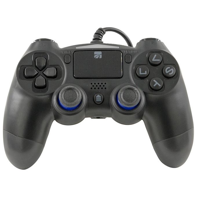 Xtreme 90417 Controller Wired per PlayStation 4 PS3 PC Doppia Vibrazione Jack 3.5 mm cavo 2.5 m colore Nero