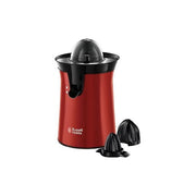 Russell Hobbs 26010-56 Spremiagrumi Rotazione a Pressione Bi-Direzionale 60W Acciaio Inox-Rosso