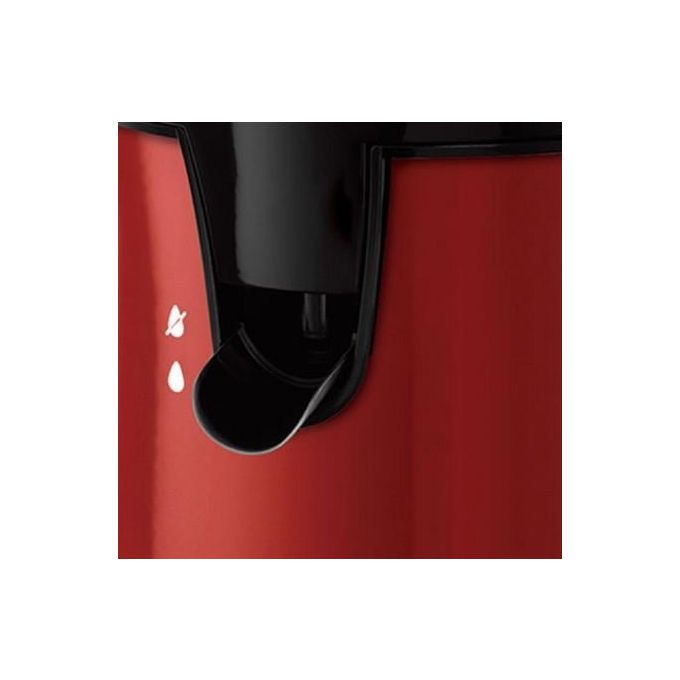 Russell Hobbs 26010-56 Spremiagrumi Rotazione a Pressione Bi-Direzionale 60W Acciaio Inox-Rosso