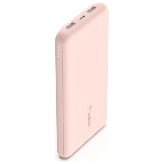 Belkin BPB011 Boost Charge Power bank 10000 mAh 3 porte USB 15 W colore Oro rosa
