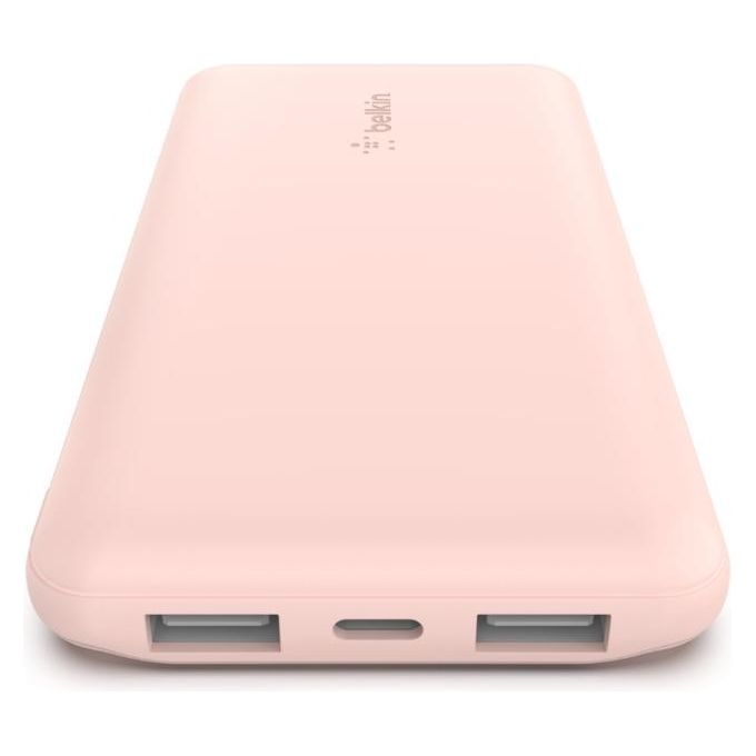 Belkin BPB011 Boost Charge Power bank 10000 mAh 3 porte USB 15 W colore Oro rosa