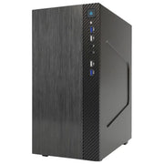 Itek ITOCSCB122 SMALLCOM-B Case Mini Tower mATX Mini-ITX 4 USB 3 Drive Bay colore Nero