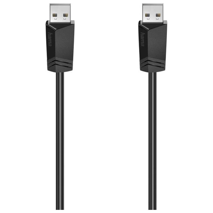 Hama Cavo Usb A 2.0-Usb A 2.0 15mt Nero