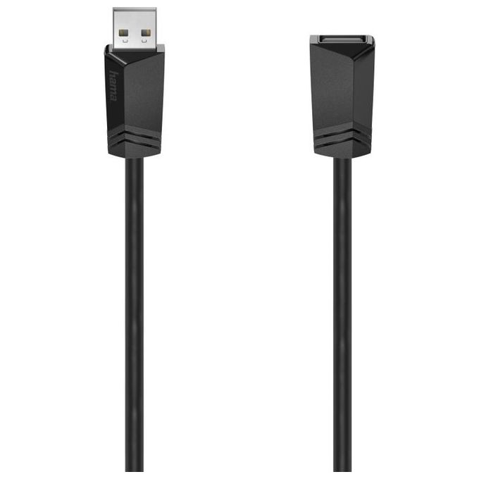 Hama Cavo Prolunga Usb A 2.0-Usb A 2.0 F 1.5mt Nero