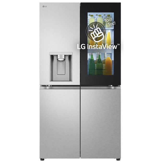 LG GMG960MBJE InstaView Frigorifero Multidoor 638 L 179 cm Classe E 40 dB No Frost Wi-Fi UVnano ThinQ (179x91x73 cm) colore Argento