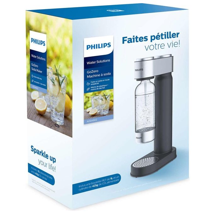 Philips ADD4902BK-10 Gasatore Plastica Nero