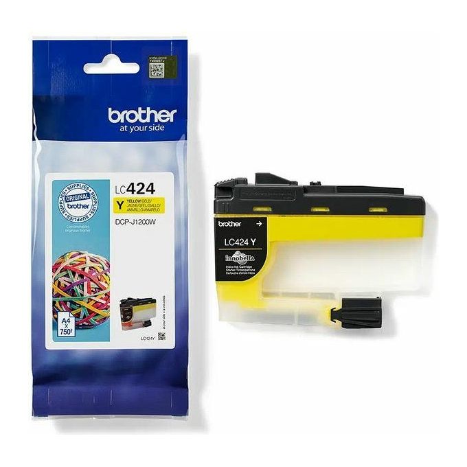 Brother LC-424Y Cartuccia d'Inchiostro Originale Giallo