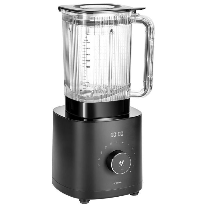 ZWILLING X Frullatore ad alte prestazioni ENFINIGY 1600 W 1,8 L 6 programmi automatici (19,3x19,3x42,3 cm) colore Nero