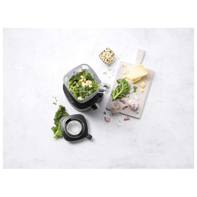 ZWILLING X Frullatore ad alte prestazioni ENFINIGY 1600 W 1,8 L 6 programmi automatici (19,3x19,3x42,3 cm) colore Nero