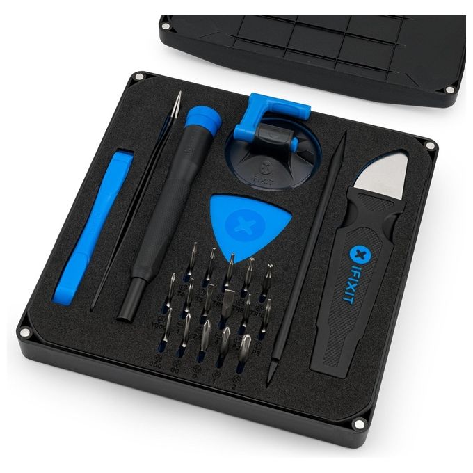 IFixit Essential Electronics Toolkit Starter Set di Riparazione 16 Punte di Precisione