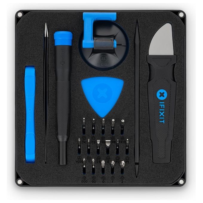 IFixit Essential Electronics Toolkit Starter Set di Riparazione 16 Punte di Precisione