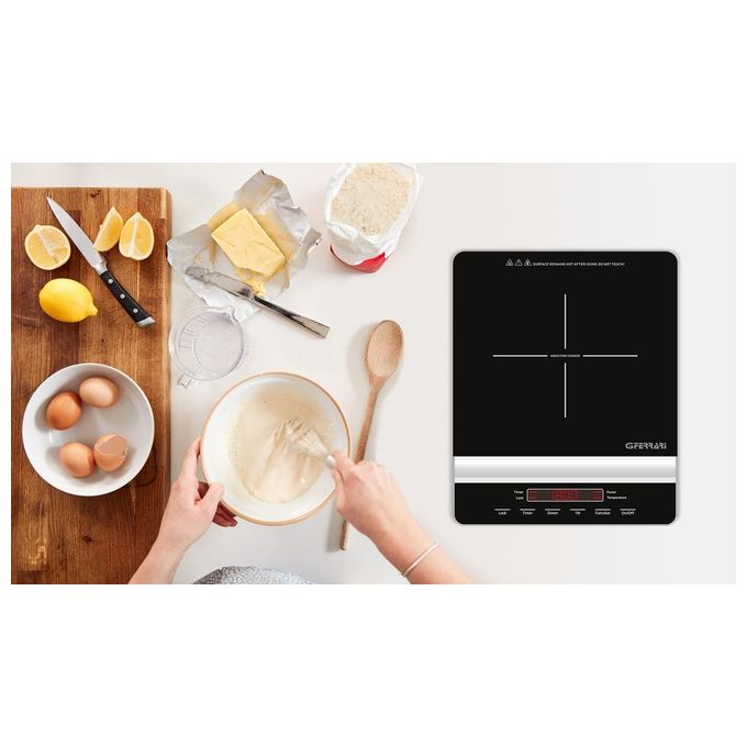 G3 Ferrari G10137 Dinamiko Fornello a induzione 29.5 cm 1 zona 1800 W Touch controllo Timer digitale colore Nero