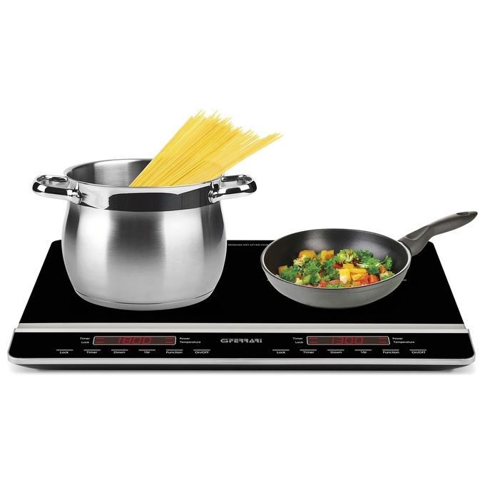 G3 Ferrari G10138 Dinamiko Duo Piano cottura a induzione 56 cm 2 zone 3100 W Touch colore Nero