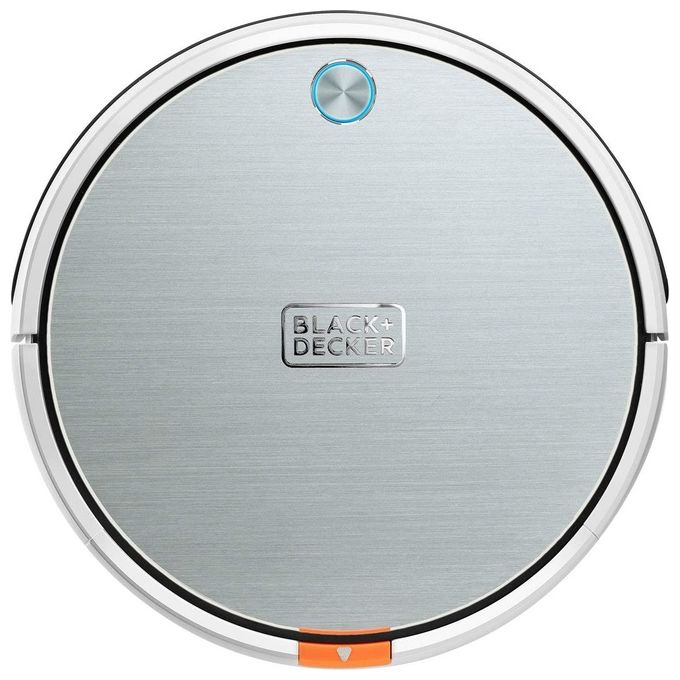 Black+Decker BXRV500E Robot aspirapolvere 4 in 1 Navigazione Intelligente 0.5 L autonomia 150 min Filtro HEPA Lavaggio colore Bianco