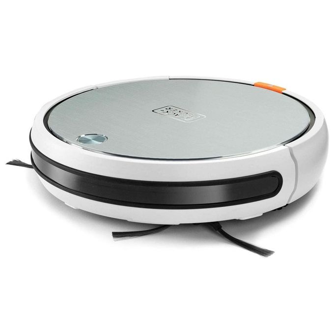 Black+Decker BXRV500E Robot aspirapolvere 4 in 1 Navigazione Intelligente 0.5 L autonomia 150 min Filtro HEPA Lavaggio colore Bianco