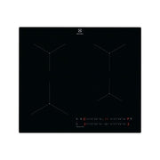 Electrolux LIL61443C Serie 300 Piano cottura a induzione 60 cm 4 zone Hob2Hood vetroceramica colore Nero