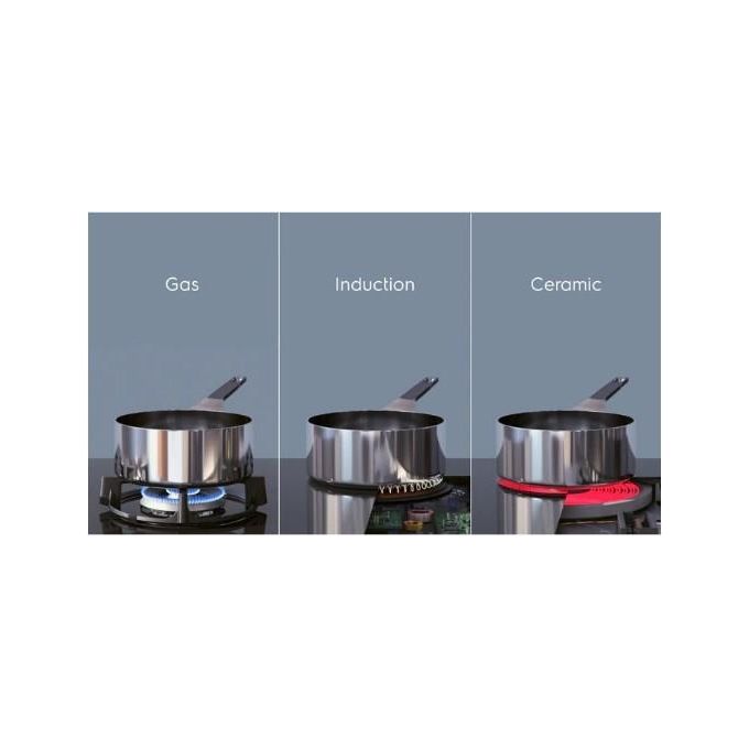 Electrolux LIL61443C Serie 300 Piano cottura a induzione 60 cm 4 zone Hob2Hood vetroceramica colore Nero