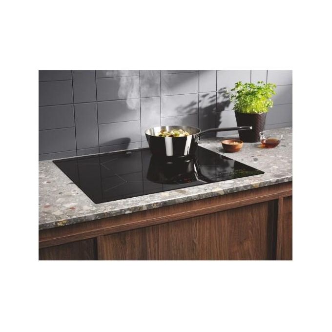 Electrolux LIL61443C Serie 300 Piano cottura a induzione 60 cm 4 zone Hob2Hood vetroceramica colore Nero
