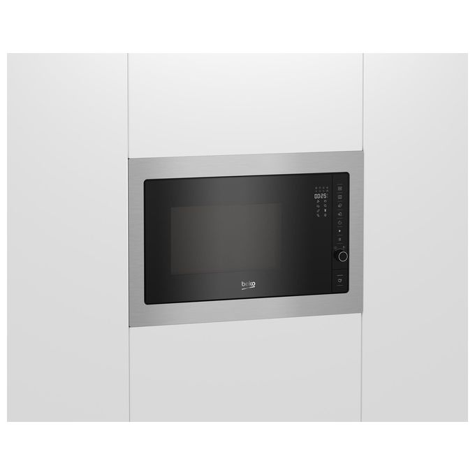 Beko BMGB25332BG Forno a microonde da incasso con Grill 25 L 900 W 8 programmi automatici (38.8x59.5x40 cm) colore Nero