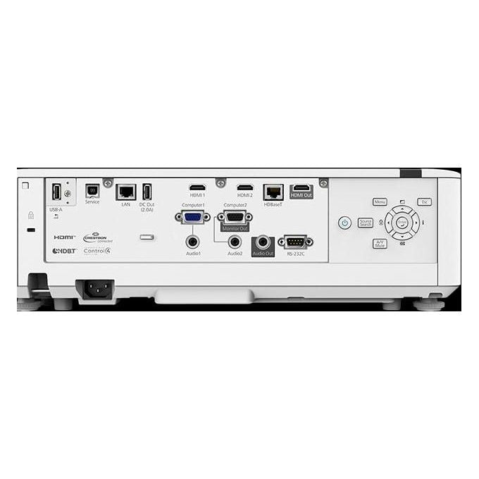 Epson V11HA27040 EB-L530U Videoproiettore a Raggio Standard 3LCD 5200 ANSI Lumen WUXGA 1920x1200 Laser Wi-Fi HDBaseT colore Bianco