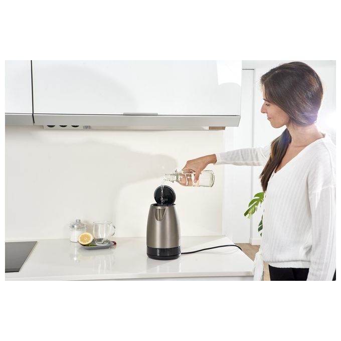 Black+Decker Bollitore Inox Capacita' 1.7 Litri 2200W