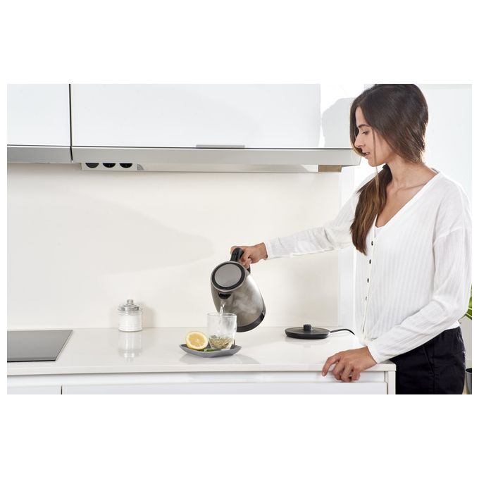 Black+Decker Bollitore Inox Capacita' 1.7 Litri 2200W