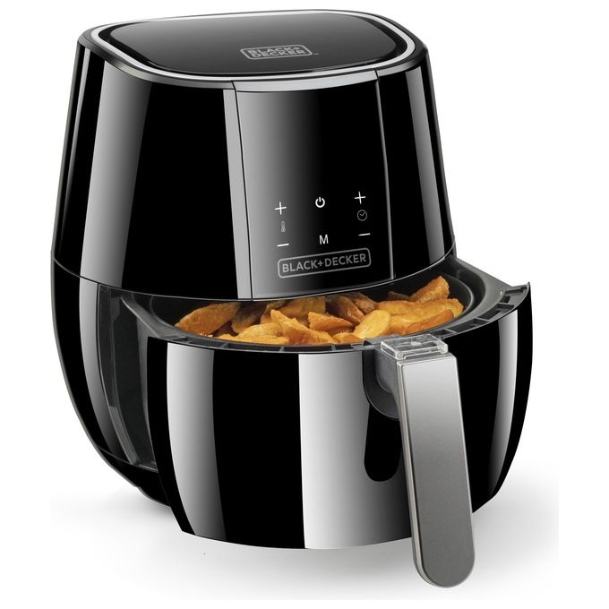 Black and Decker BXAF3500E Friggitrice ad aria 3.5 L 1500W 9 programmi Display Touch colore Nero