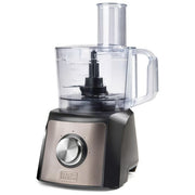 Black and Decker BXFPA1200E Robot da Cucina Multifunzione 1200W Ciotola 1,5 L Acciaio Inox colore Nero