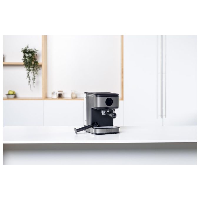 Black+decker BXCO850E Macchina da caffe' Espresso 1.5 L 20 bar 850 W Pannello Touch Scaldatazze colore Acciaio Inox