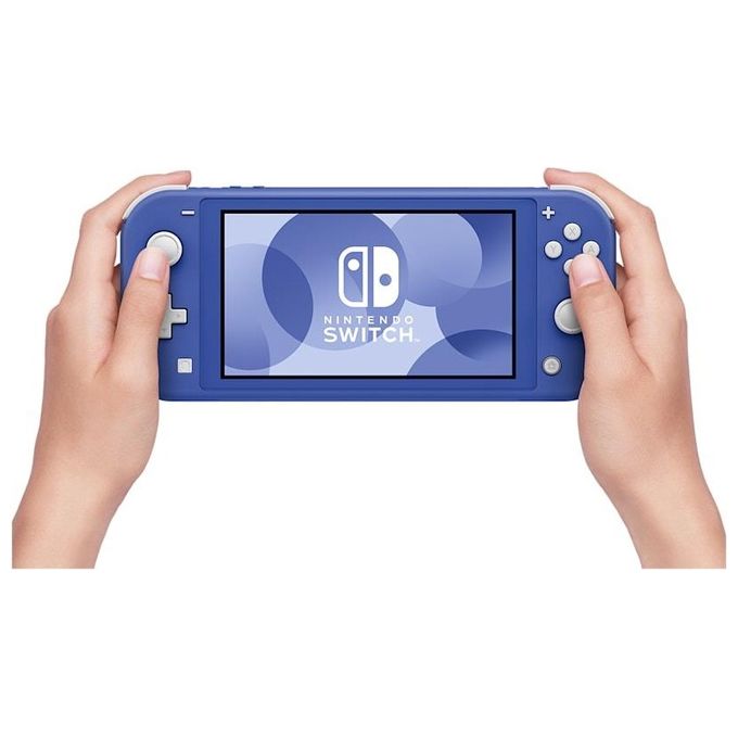 Nintendo, Switch Lite, Console Portatile, Blu, 32 GB, Schermo Touch