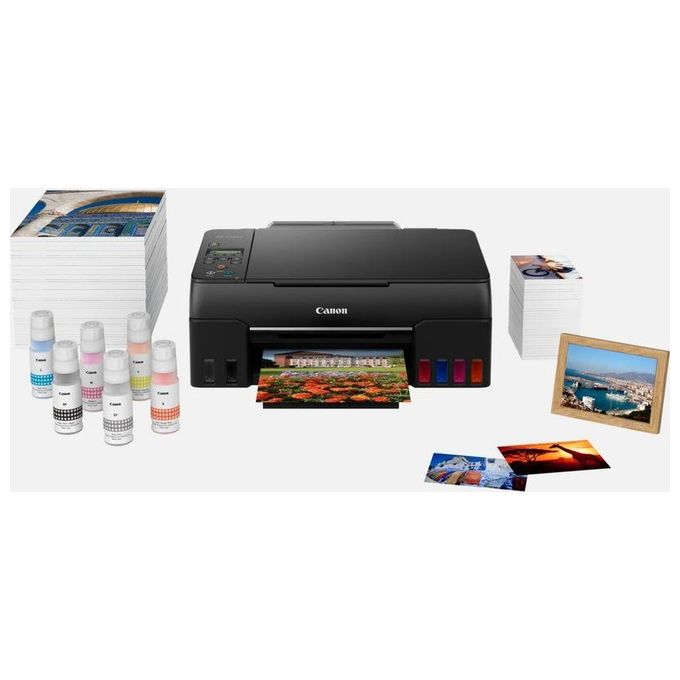 Canon 4620C006 PIXMA G650 MegaTank Stampante Multifunzione Inkjet A4 4800x1200 DPI Wi-Fi 6 Serbatoi Ricaricabili colore Nero