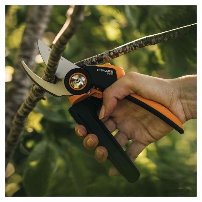 Fiskars Forbici da Potatura Bypass L X-Series Powergear P961