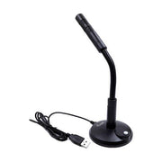 Equip 245340 Microfono USB da Tavolo Plug and Play interruttore mute cavo 1.2 m colore Nero