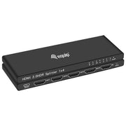 Conceptronic 332717 Splitter HDMI 2.0 a 4 porte con supporto 4K-60Hz HDR10 Dolby Vision alimentazione 5V-1A colore Nero