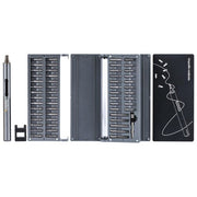 StarTech CTK55PCEDRIVE Set di cacciaviti elettrici di precisione con 55 punte coppia massima 0,35 N.m velocita' 110 RPM alimentazione 2 batterie AAA materiale alluminio colore Argento