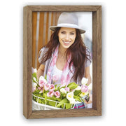 Zep Cornice Portafoto Zurigo Marrone 20x25cm in Legno