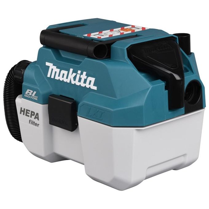 Makita DVC750LZX3 Aspirapolvere a Cilindro Senza Sacchetto 7.5 L 76 dB colore Nero Blu Bianco