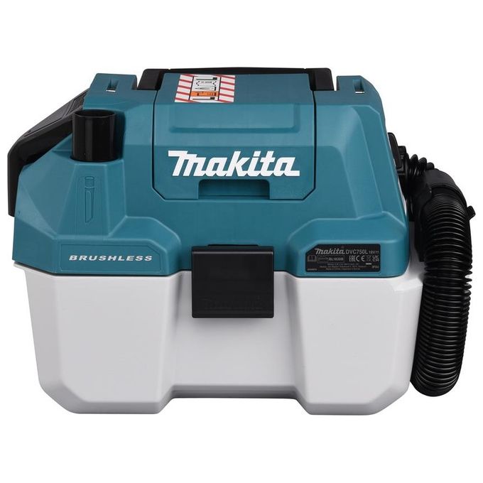 Makita DVC750LZX3 Aspirapolvere a Cilindro Senza Sacchetto 7.5 L 76 dB colore Nero Blu Bianco