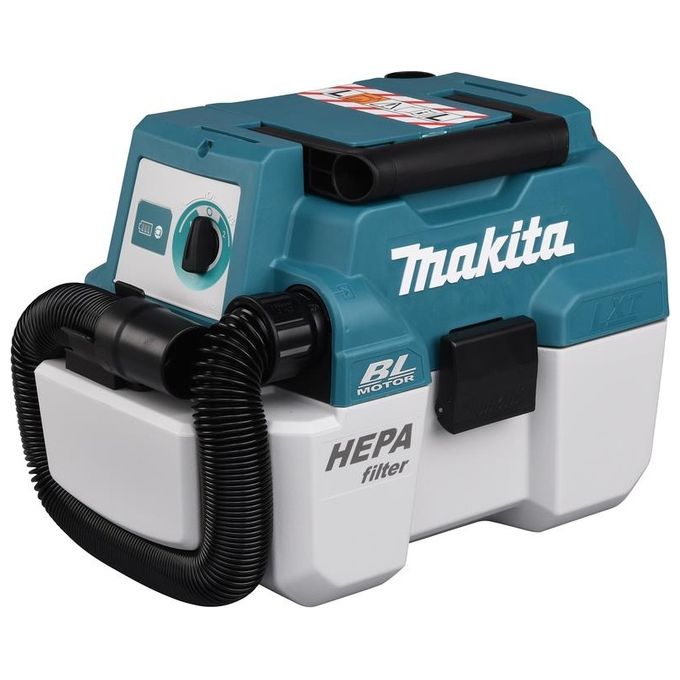 Makita DVC750LZX3 Aspirapolvere a Cilindro Senza Sacchetto 7.5 L 76 dB colore Nero Blu Bianco