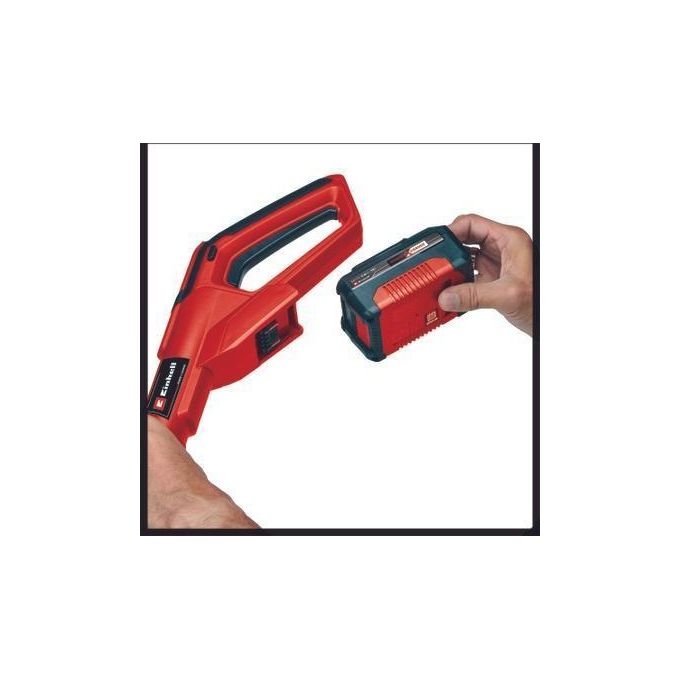 Einhell GE-LE 18-190 LI-SOLO Tagliabordi a batteria 18V Power X-Change doppia lama profondita' max 45 mm colore Nero Rosso