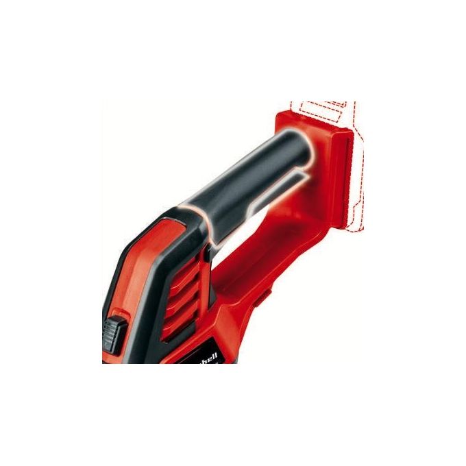 Einhell GE-CG 18-100 Power X-Change Cesoia per Erba e Cespugli a Batteria 18V lama erba 100mm lama siepi 200mm Solo colore Nero