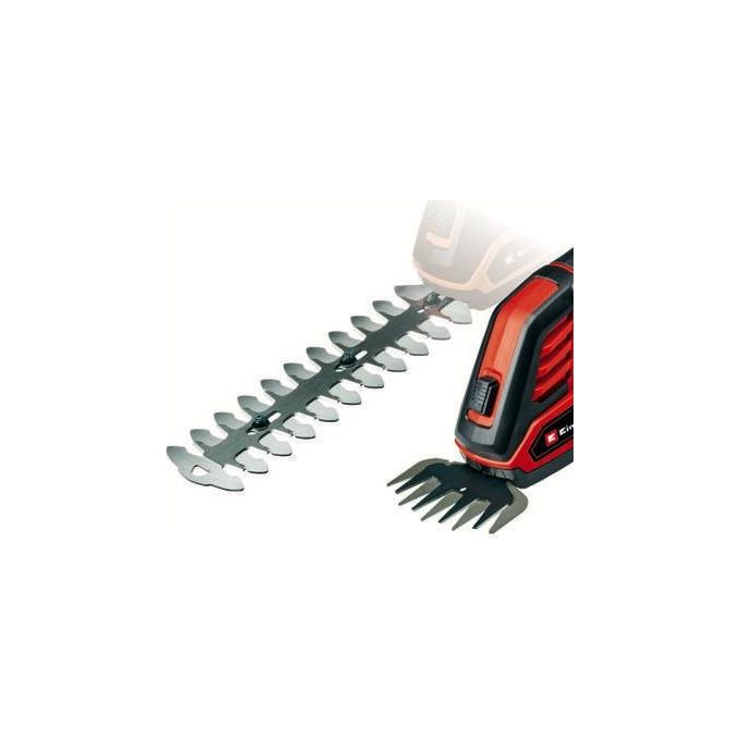 Einhell GE-CG 18-100 Power X-Change Cesoia per Erba e Cespugli a Batteria 18V lama erba 100mm lama siepi 200mm Solo colore Nero