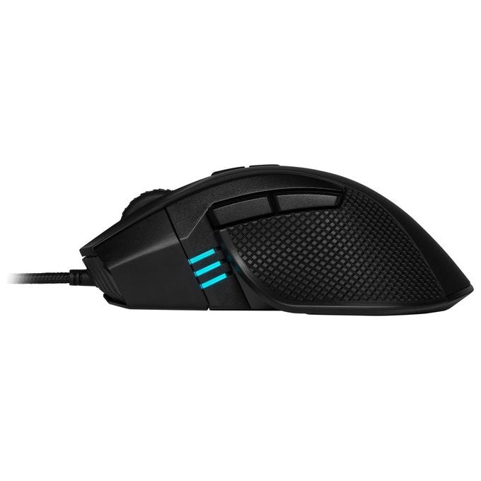 Corsair Ironclaw Rgb Fps-Moba Mouse Gaming Ottico Sensore 18000 Dpi Retroilluminazione Rgb Led Nero